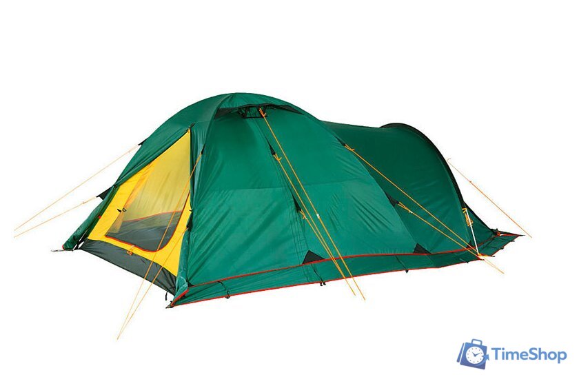 Треккинговая палатка AlexikA Tower 3 Plus (зеленый) - Изображение №4 — Интернет-магазин Time-Shop
