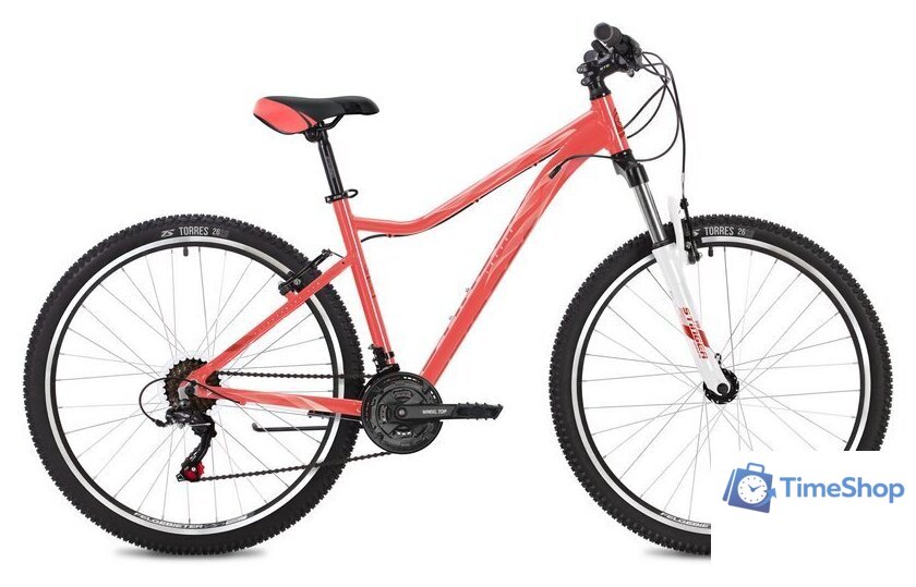 Велосипед Stinger Laguna STD 26 р.15 2022 (розовый) - Изображение №1 — Интернет-магазин Time-Shop