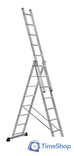 Лестница-стремянка Алюмет SC3012 (3х12 ступеней) - Изображение №1 — Интернет-магазин Time-Shop