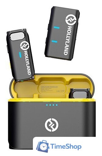 Радиосистема Hollyland LARK M1 Duo (черный) - Изображение №1 — Интернет-магазин Time-Shop