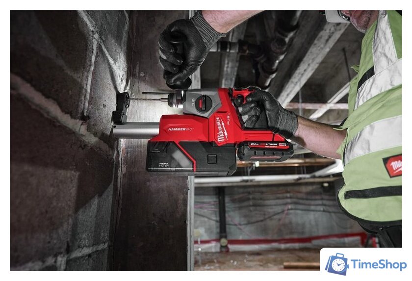 Перфоратор Milwaukee M18 FHAC16-302X 4933498584 (с 2-мя АКБ, кейс) - Изображение №6 — Интернет-магазин Time-Shop
