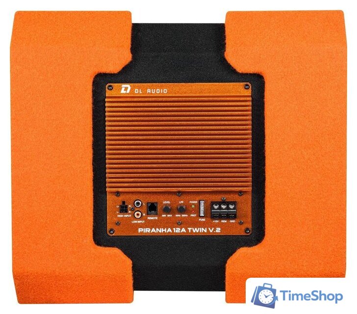 Автомобильная акустика DL Audio Piranha 12A V.2 Twin (оранжевый) - Изображение №5 — Интернет-магазин Time-Shop