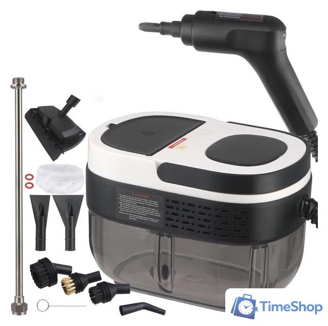 Пароочиститель Kunf TC-SC-003 W (белый) - Изображение №1 — Интернет-магазин Time-Shop