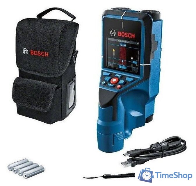 Детектор скрытой проводки Bosch D-tect 200 C Professional 0601081608 (без АКБ, сумка) - Изображение №1 — Интернет-магазин Time-Shop