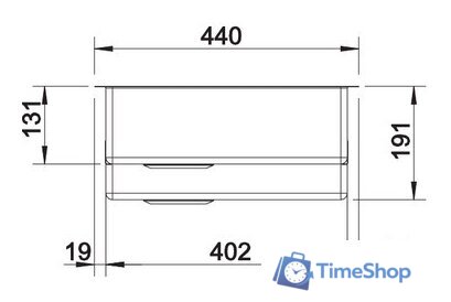 Кухонная мойка Blanco Claron 340/180-IF (левая) - Изображение №4 — Интернет-магазин Time-Shop
