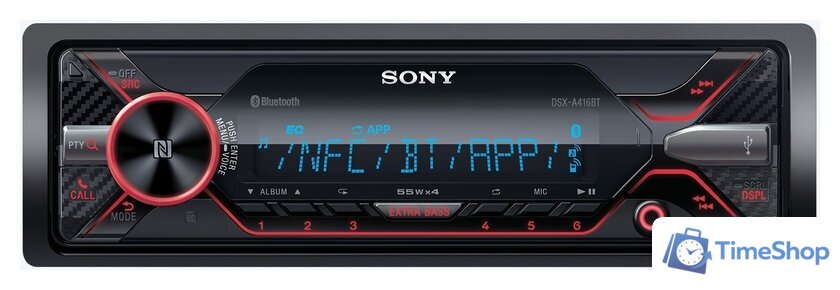USB-магнитола Sony DSX-A416BT - Изображение №5 — Интернет-магазин Time-Shop