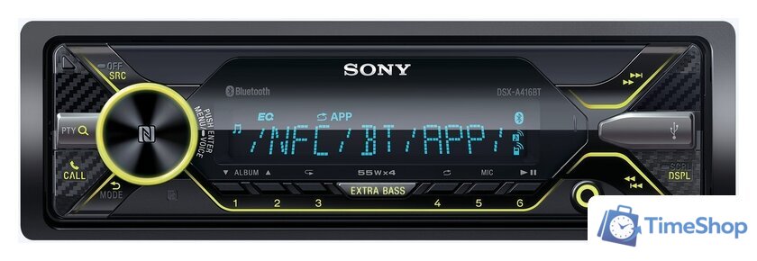 USB-магнитола Sony DSX-A416BT - Изображение №1 — Интернет-магазин Time-Shop