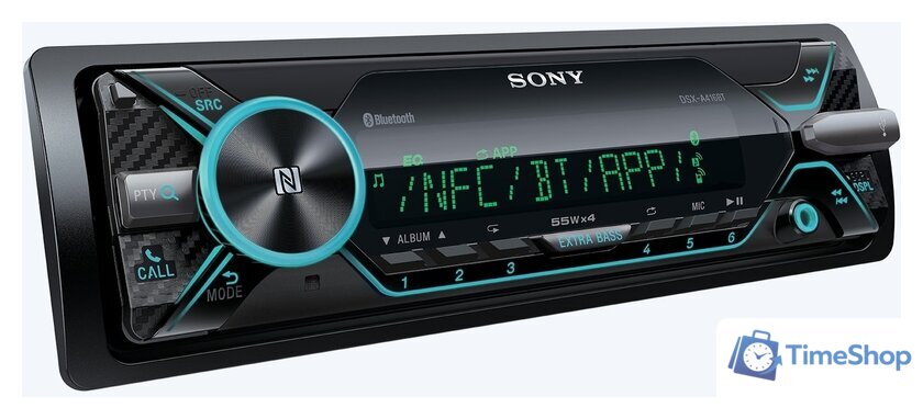 USB-магнитола Sony DSX-A416BT - Изображение №8 — Интернет-магазин Time-Shop