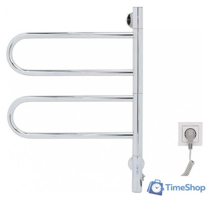 Полотенцесушитель Gloss & Reiter E2.L.44x60.R2 (таймер) - Изображение №2 — Интернет-магазин Time-Shop