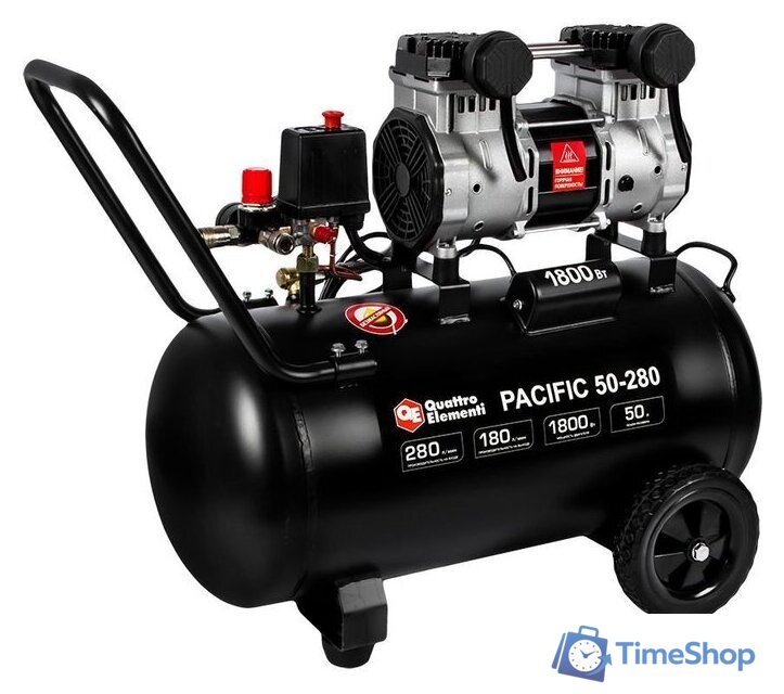 Компрессор Quattro Elementi Pacific 50-280 - Изображение №3 — Интернет-магазин Time-Shop