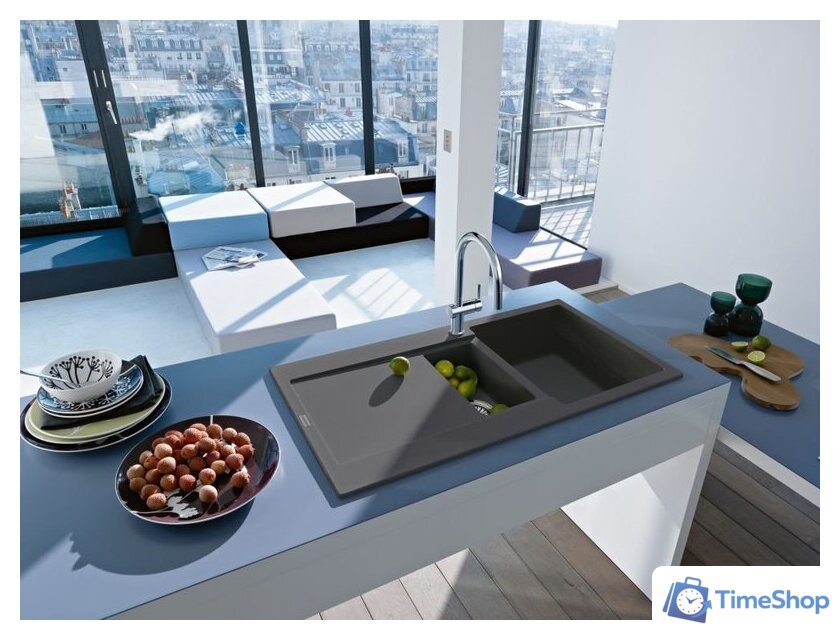 Кухонная мойка Franke Maris MRG 651-97 114.0716.348 (серый сланец) - Изображение №2 — Интернет-магазин Time-Shop