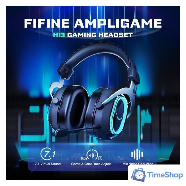Наушники FIFINE H13 (черный) - Изображение №6 — Интернет-магазин Time-Shop