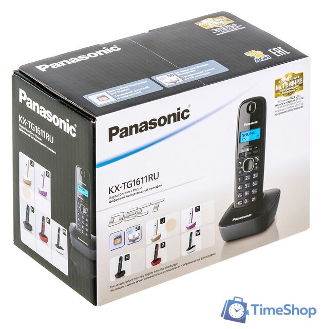 Panasonic KX-TG1611RUF - Изображение №21 — Интернет-магазин Time-Shop