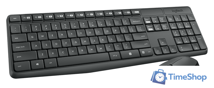 Офисный набор Logitech MK235 Wireless Combo 920-007948 - Изображение №2 — Интернет-магазин Time-Shop