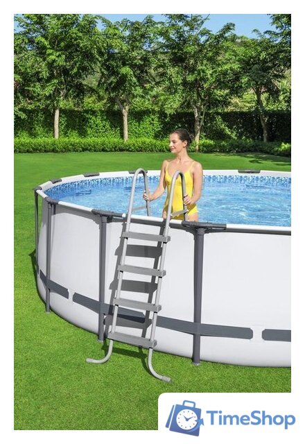 Каркасный бассейн Bestway Steel Pro Max 5612X (427x122) - Изображение №7 — Интернет-магазин Time-Shop