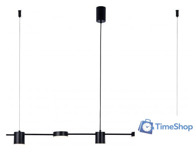 Подвесная люстра Kinklight Карин 07624-5.19 (черный) - Изображение №1 — Интернет-магазин Time-Shop