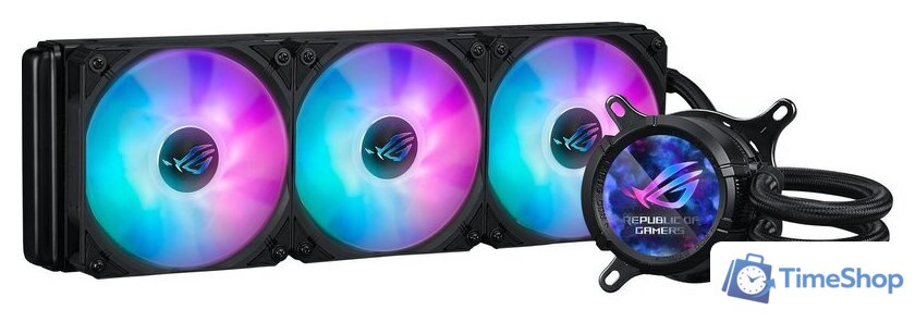 Система жидкостного охлаждения для процессора ASUS ROG Strix LC III 360 ARGB LCD - Изображение №1 — Интернет-магазин Time-Shop