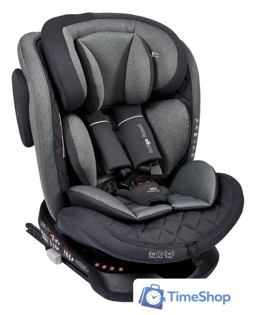 Детское автокресло Indigo Smart Isofix (серый) - Изображение №1 — Интернет-магазин Time-Shop