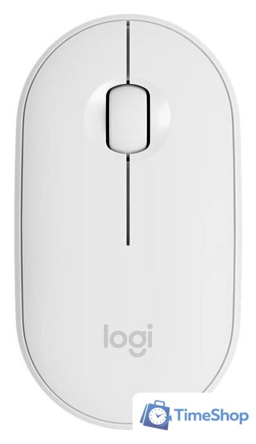 Мышь Logitech M350 Pebble (белый) - Изображение №1 — Интернет-магазин Time-Shop