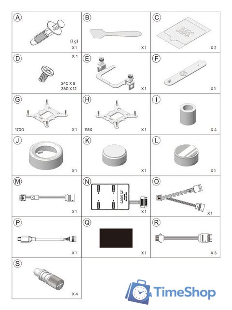 Система жидкостного охлаждения для процессора Lian Li Galahad II Trinity 240 SL-Infinity G89.GA2T24INW.00 - Изображение №2 — Интернет-магазин Time-Shop