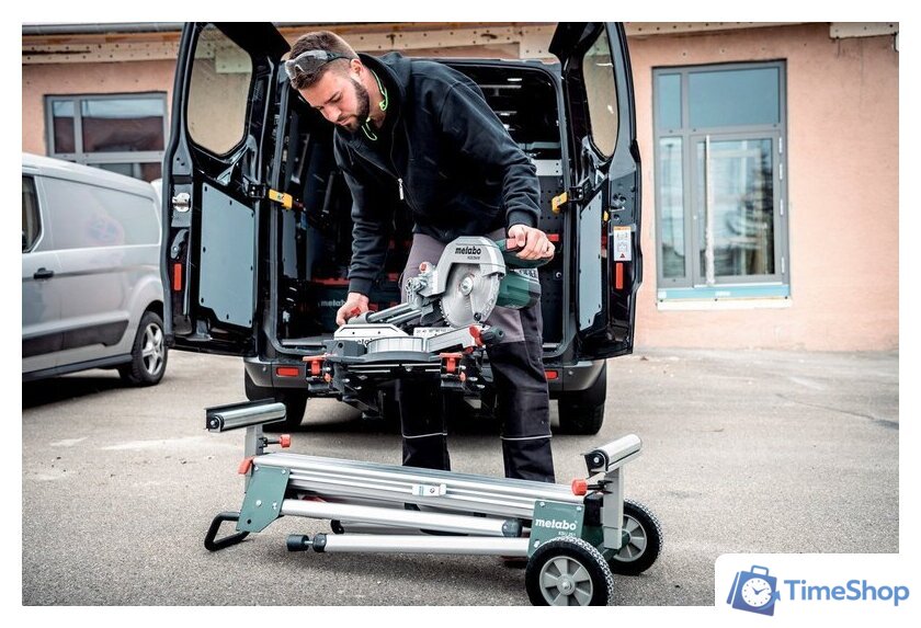 Торцовочная пила Metabo KGS 254 M 613254000 - Изображение №7 — Интернет-магазин Time-Shop