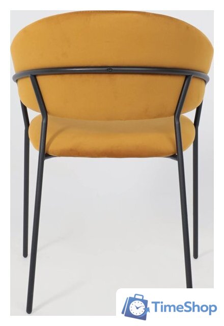 Стул с подлокотниками Алвест AV 433 (карри бархат Confetti chai tea/черный) - Изображение №9 — Интернет-магазин Time-Shop