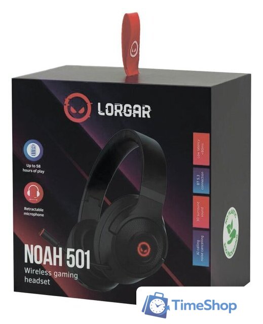 Наушники Lorgar Noah 501 - Изображение №3 — Интернет-магазин Time-Shop