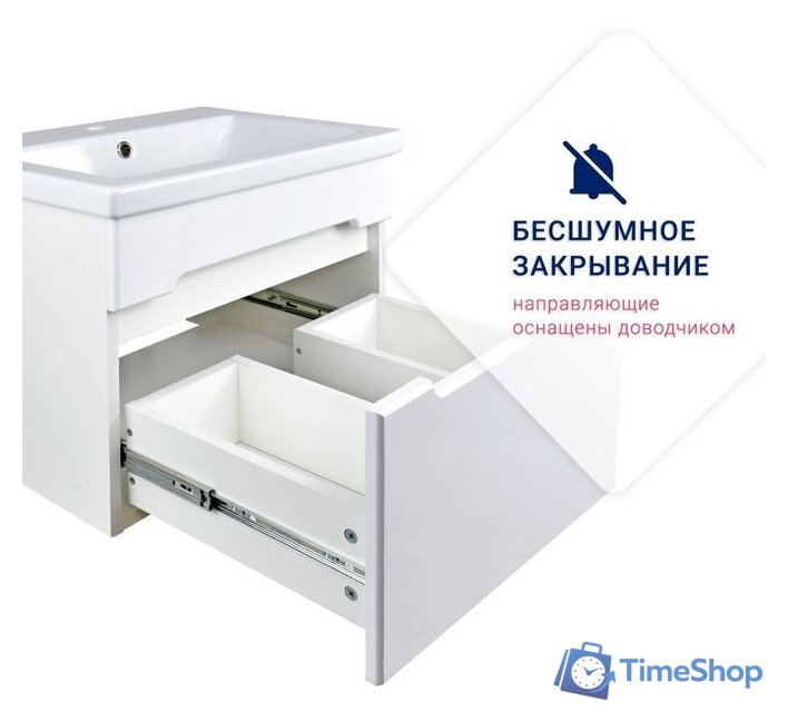  Doratiz Тумба под умывальник Магнолия 80 9912.655 (белый) - Изображение №10 — Интернет-магазин Time-Shop