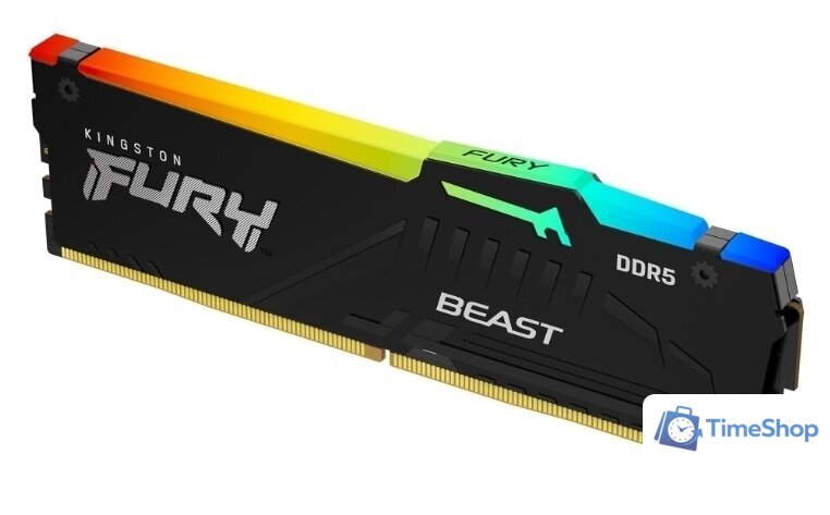 Оперативная память Kingston FURY Beast RGB 4x32ГБ DDR5 5600 МГц KF556C40BBAK4-128 - Изображение №2 — Интернет-магазин Time-Shop