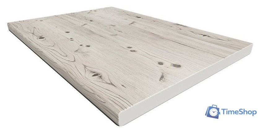 Готовая кухня Интерлиния Тренд 1.5x2.8 левая (мята/белый/бискайская сосна) - Изображение №4 — Интернет-магазин Time-Shop