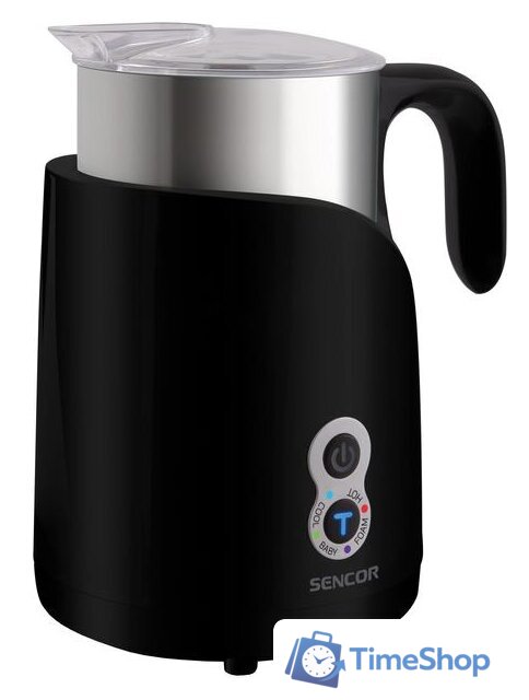 Автоматический вспениватель молока Sencor SMF 4000BK - Изображение №1 — Интернет-магазин Time-Shop