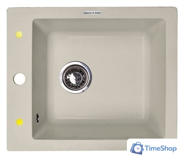 Кухонная мойка Zigmund & Shtain Platz 425 (речной песок) - Изображение №1 — Интернет-магазин Time-Shop