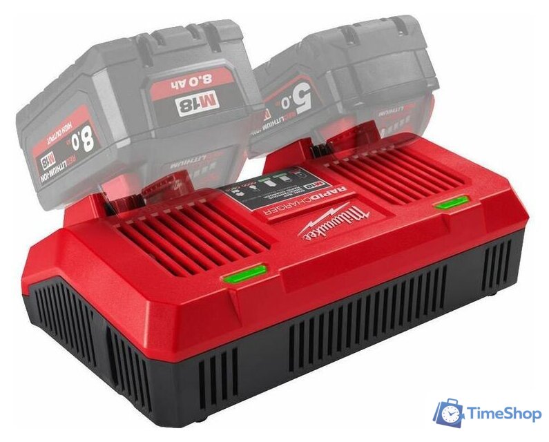 Зарядное устройство Milwaukee M18 DFC 4932472073 (18В) - Изображение №3 — Интернет-магазин Time-Shop