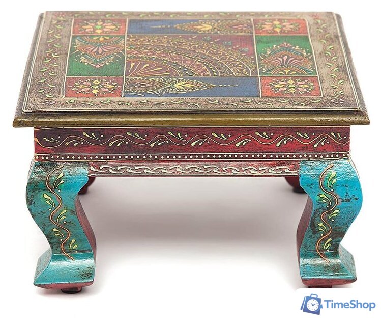 Журнальный столик TetChair Secret De Maison Havely mod. BJ-001 (дерево манго/этническая роспись) - Изображение №3 — Интернет-магазин Time-Shop