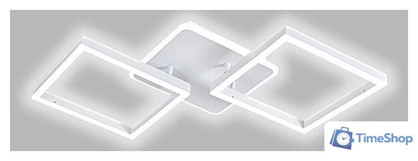 Припотолочная люстра Aitin Pro L73066/2T (белый) - Изображение №1 — Интернет-магазин Time-Shop