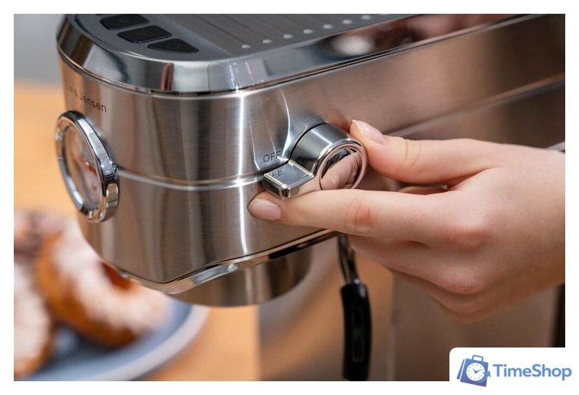 Рожковая кофеварка Goetze & Jensen ECM700 - Изображение №5 — Интернет-магазин Time-Shop