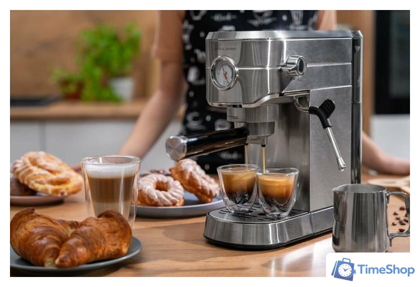 Рожковая кофеварка Goetze & Jensen ECM700 - Изображение №11 — Интернет-магазин Time-Shop