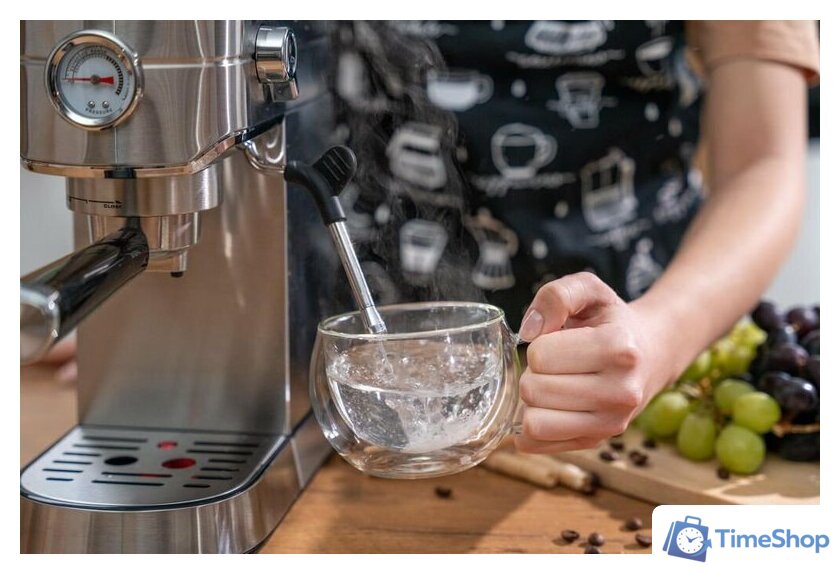 Рожковая кофеварка Goetze & Jensen ECM700 - Изображение №6 — Интернет-магазин Time-Shop