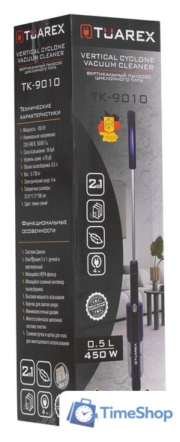 Пылесос Tuarex TK-9010 - Изображение №10 — Интернет-магазин Time-Shop