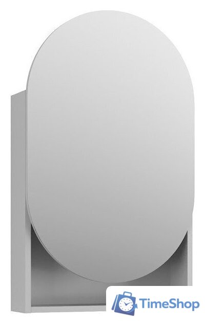  Lauter Шкаф с зеркалом Estel 50 (светло-серый полуматовый) - Изображение №1 — Интернет-магазин Time-Shop