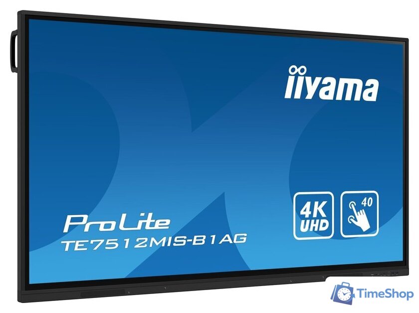 Интерактивная панель iiyama ProLite TE7512MIS-B1AG - Изображение №3 — Интернет-магазин Time-Shop