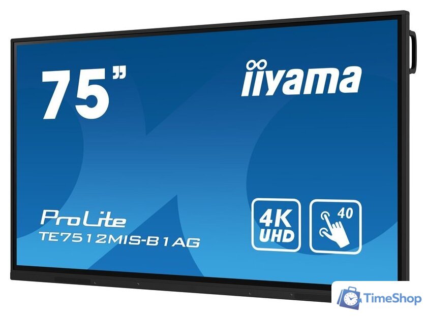 Интерактивная панель iiyama ProLite TE7512MIS-B1AG - Изображение №4 — Интернет-магазин Time-Shop