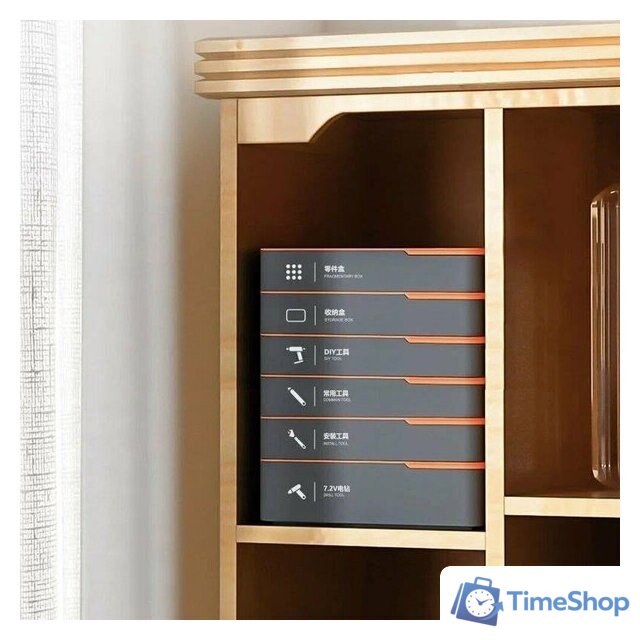 Набор домашнего мастера Deli H1001-ADE (15 предметов) - Изображение №5 — Интернет-магазин Time-Shop