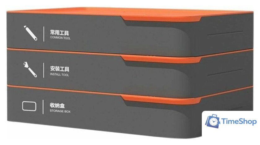 Набор домашнего мастера Deli H1001-ADE (15 предметов) - Изображение №4 — Интернет-магазин Time-Shop