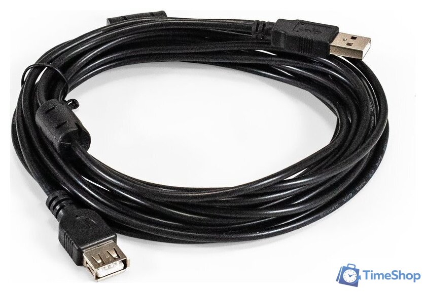 Удлинитель ExeGate EX-CCF-USB2-AMAF-5.0F - Изображение №1 — Интернет-магазин Time-Shop