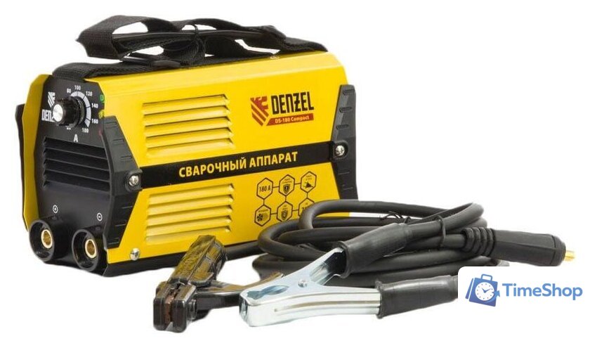 Сварочный инвертор Denzel DS-180 Compact - Изображение №1 — Интернет-магазин Time-Shop