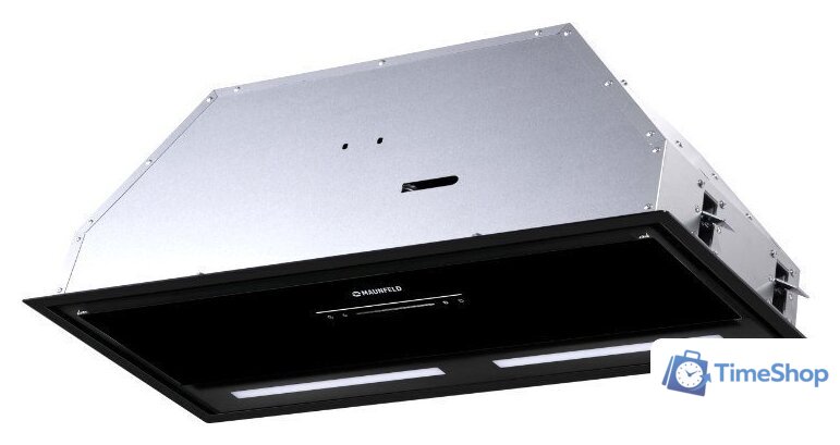 Кухонная вытяжка MAUNFELD Nebula 85 Glass (черный) - Изображение №1 — Интернет-магазин Time-Shop