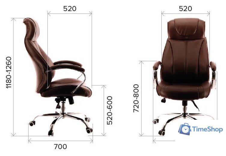 Офисное кресло Everprof Forum PU (черный) - Изображение №2 — Интернет-магазин Time-Shop