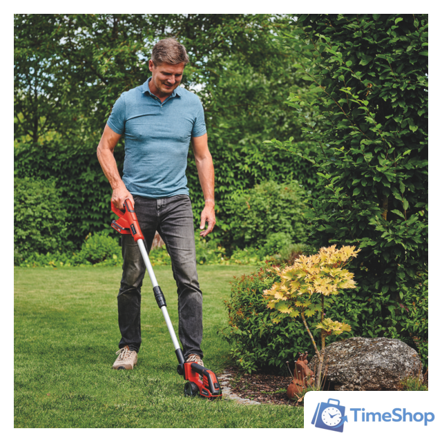 Кусторез + ножницы Einhell GE-CG 18/100 Li T-Solo 3410310 (без АКБ) - Изображение №8 — Интернет-магазин Time-Shop