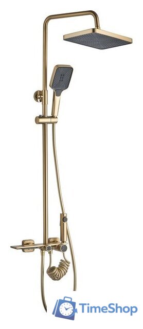 Душевая система  Rea Helix Matt Gold REA-P6621 - Изображение №9 — Интернет-магазин Time-Shop